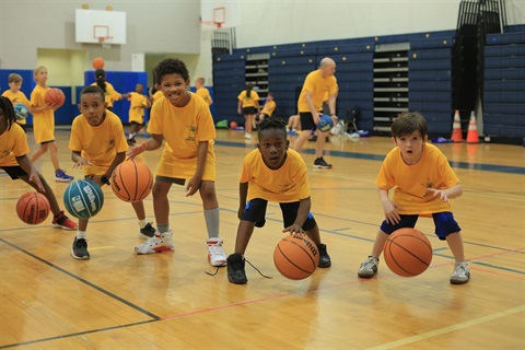 police basketball camp